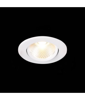 ST211.548.08.24 Св-к встр. Белый LED 1*8W 4000K 640Lm Ra80 24° IP20 D86xH50 220-240V MIRO-foto7