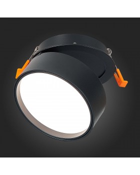 ST651.438.14 Встраиваемый поворотный светильник Черный LED 1*14W 3000K 1 100Lm Ra>90 120° IP20 D105xH68 170-240VV ST651-foto7
