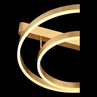 SL944.202.02 Люстра потолочная ST-Luce Анодированный золотой/Белый LED 1*34W 3000K-6000K ONZE-foto8