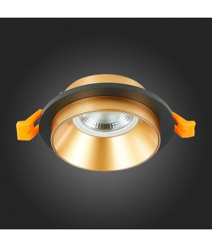 ST206.248.01 Св-к встр. Черный GU10 1*50W IP20 D92xH38 220V Без ламп CHOMIA-foto8