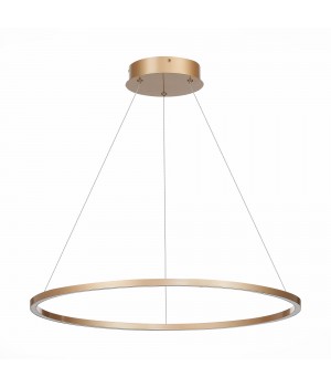 ST605.243.34 Светильник подвесной ST-Luce Золотистый/Белый LED 1*34W 4000K ST605 DOWN-foto2