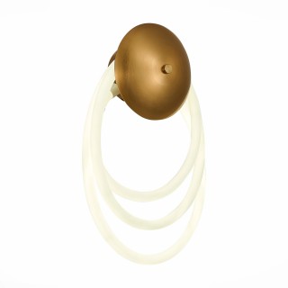 SL6102.311.30 Светильник настенный ST-Luce Латунь/Белый LED 1*30W 4000K Sagrato-foto3