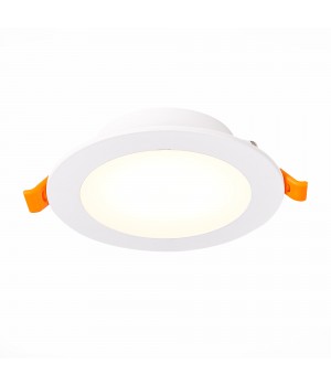 ST212.508.10 Св-к встр. Белый LED 1*10W 3000K/4000K/6000K 850Lm Ra80 110° IP20 D120xH30 220-240V REGGILA