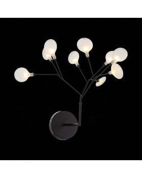 SL411.421.09 Бра ST-Luce Черный/Белый G4 9*1,5W RICCARDO-foto4