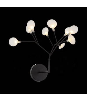 SL411.421.09 Бра ST-Luce Черный/Белый G4 9*1,5W RICCARDO-foto4