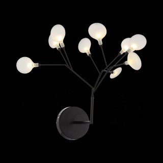 SL411.421.09 Бра ST-Luce Черный/Белый G4 9*1,5W RICCARDO-foto4