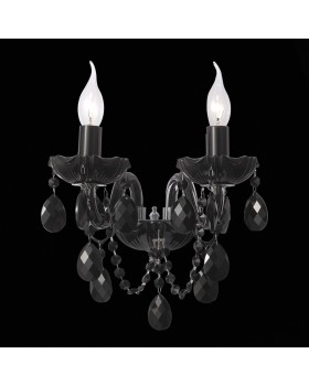 SL642.401.02 Бра ST-Luce Черный, Хром/Черный E14 2*40W ODILIA-foto2