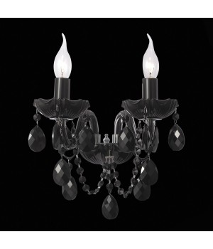 SL642.401.02 Бра ST-Luce Черный, Хром/Черный E14 2*40W ODILIA-foto2