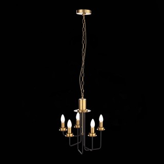 SL336.303.05 Люстра подвесная ST-Luce Коричневый, Бронза/Бежевый E14 5*60W DELAVERA-foto5