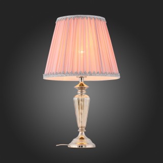 SL965.104.01 Прикроватная лампа ST-Luce Хром/Пыльная роза E27 1*60W (из 2-х коробок) VEZZO-foto7