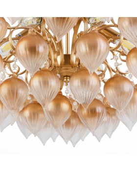 SL659.303.06 Люстра подвесная ST-Luce Золотистый/Золотистый E14 6*40W FRUTTI-foto3