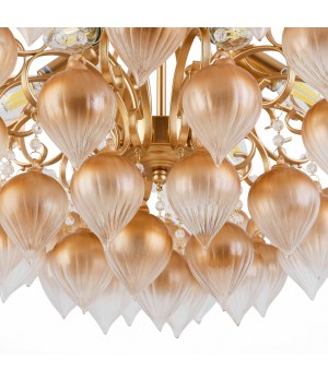 SL659.303.06 Люстра подвесная ST-Luce Золотистый/Золотистый E14 6*40W FRUTTI-foto3