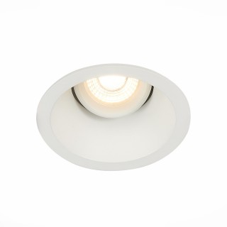 ST207.508.01 Св-к встр. Мат. белый GU10 1*50W  D103xH52 220V Без ламп GROSI-foto3