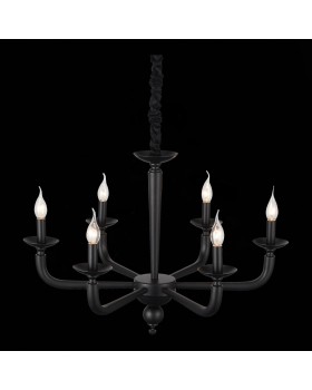 SL1114.403.06 Люстра подвесная ST-Luce Черный E14 6*40W FORTEZA-foto7