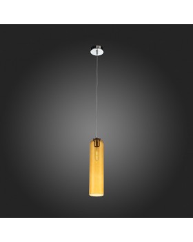 SL1145.193.01 Светильник подвесной ST-Luce Хром/Янтарный E27 1*60W CALLANA-foto7