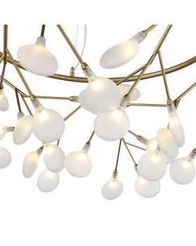 SL411.253.45 Люстра подвесная ST-Luce Золотистый/Белый G4 45*1,5W RICCARDO-foto10