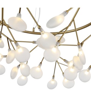 SL411.253.45 Люстра подвесная ST-Luce Золотистый/Белый G4 45*1,5W RICCARDO-foto10