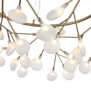 SL411.253.45 Люстра подвесная ST-Luce Золотистый/Белый G4 45*1,5W RICCARDO-foto10