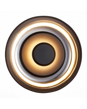 SL6002.401.01 Светильник настенный ST-Luce Черный/Дымчатый LED 1*7W 4000K LAZIO-foto3