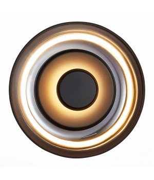 SL6002.401.01 Светильник настенный ST-Luce Черный/Дымчатый LED 1*7W 4000K LAZIO-foto3