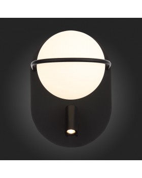 SL395.411.02 Бра ST-Luce Черный/Белый LED 1+1*8+3W 4000K DONOLO-foto3