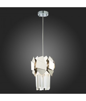 SL1232.103.01 Подвес ST-Luce Хром/Прозрачный, Хром E14 1*60W CASERTA-foto4