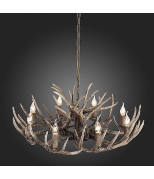 SL154.703.08 Люстра подвесная ST-Luce Серый E14 8*40W CORNA-foto8