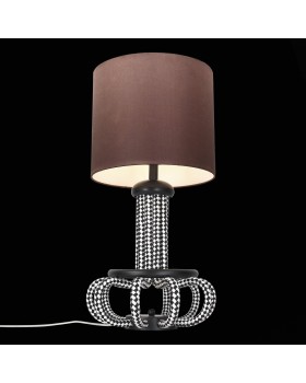 SL811.704.01 Прикроватная лампа ST-Luce Белый, Черный/Коричневый E27 1*60W ADAGIO-foto5