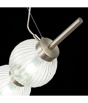 SL1155.113.03 Светильник подвесной ST-Luce Никель/Прозрачный E14 3*40W MARENA-foto6