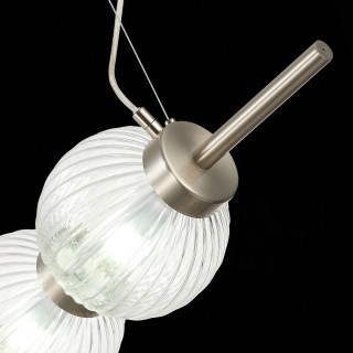 SL1155.113.03 Светильник подвесной ST-Luce Никель/Прозрачный E14 3*40W MARENA-foto6