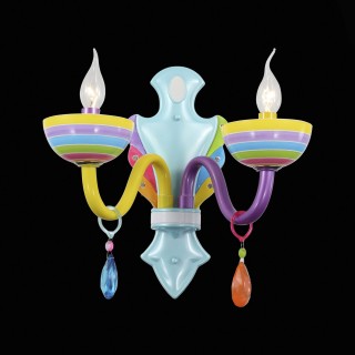 SL672.781.02 Бра ST-Luce Разноцветный/Разноцветный E14 2*40W ORNATO-foto4