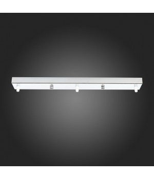 SL001.113.03 Потолочное крепление на 3 лампы (прямоугольное) ST-Luce Хром SL001-foto3