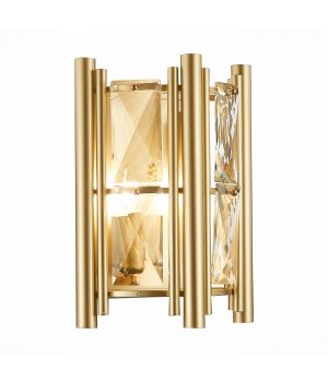 SL1623.201.01 Бра ST-Luce шампань/шампань, прозрачный E14 2*40W CORSIA-foto3