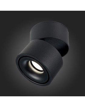 ST652.432.12 Светильник потолочный Черный LED 1*12W 3000K 1 000Lm Ra>90 36° IP20 D100xH105 170-240VV ST652-foto5