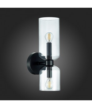 SL1180.401.02 Бра ST-Luce Черный/Дымчатый E14 2*40W TREVISO-foto6