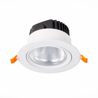 ST211.538.15.36 Св-к встр. Белый LED 1*15W 3000K 1 125Lm Ra80 36° IP20 D109xH65 220-240V MIRO-foto2