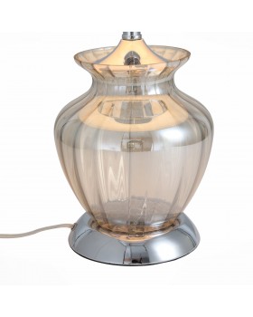 SL967.104.01 Прикроватная лампа ST-Luce Хром/Бежевый E27 1*60W (из 2-х коробок) ASSENZA-foto2