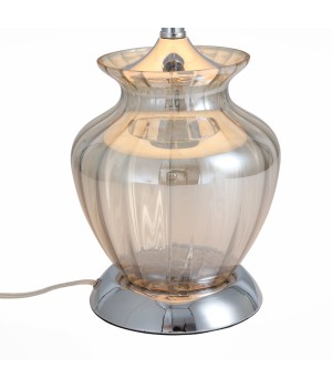 SL967.104.01 Прикроватная лампа ST-Luce Хром/Бежевый E27 1*60W (из 2-х коробок) ASSENZA-foto2