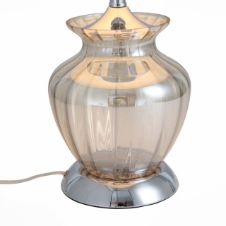 SL967.104.01 Прикроватная лампа ST-Luce Хром/Бежевый E27 1*60W (из 2-х коробок) ASSENZA-foto2