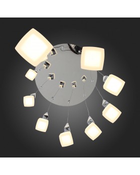 SL405.103.10 Светильник подвесной ST-Luce Хром/Белый, Хром LED 10*7W 3000K BOCHIE-foto12
