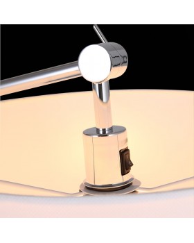 SL460.105.01 Торшер ST-Luce Хром/Белый E27 1*60W (из 2-х коробок) MARCIA-foto7