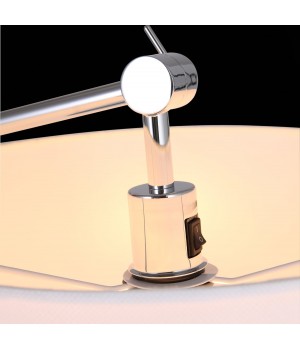 SL460.105.01 Торшер ST-Luce Хром/Белый E27 1*60W (из 2-х коробок) MARCIA-foto7