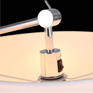 SL460.105.01 Торшер ST-Luce Хром/Белый E27 1*60W (из 2-х коробок) MARCIA-foto7