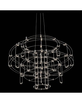 SL798.103.64 Люстра подвесная ST-Luce Хром/Хром LED 64*0,2W 3200K GENETICA-foto7