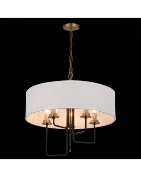 SL336.303.05 Люстра подвесная ST-Luce Коричневый, Бронза/Бежевый E14 5*60W DELAVERA-foto15