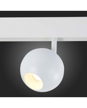 ST354.536.12 Магнитный трековый светильник белый LED 1*12W 3000K 680Lm Ra>80 36° IP20 L120xW100xH195 48V BOLE-foto5