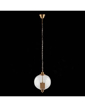 SL362.203.03 Светильник подвесной ST-Luce Золотистый/Прозрачный E14 3*60W LATERIA-foto4