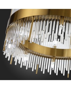 SL1158.303.16 Люстра подвесная ST-Luce Латунь/Латунь, Прозрачный G9 16*5W NITIDO-foto8