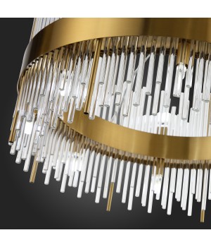 SL1158.303.16 Люстра подвесная ST-Luce Латунь/Латунь, Прозрачный G9 16*5W NITIDO-foto8