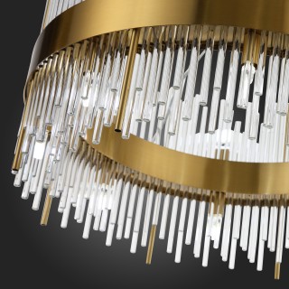 SL1158.303.16 Люстра подвесная ST-Luce Латунь/Латунь, Прозрачный G9 16*5W NITIDO-foto8